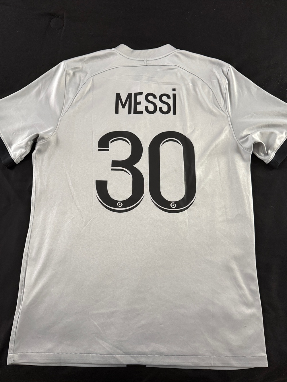 Paris Saint-Germain (PSG) #30 Lionel Messi 2022-23 Jordan Ligue 1 Away Jersey